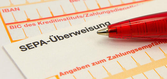 Link zum Formular SEPA-Lastschrift
