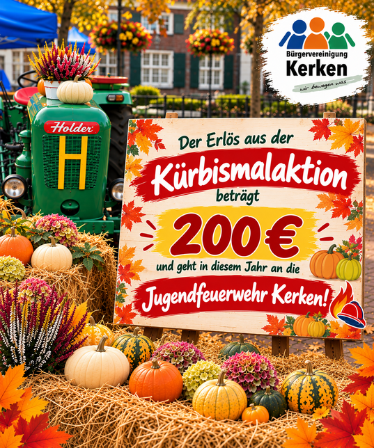 Erlös Kürbismalaktion