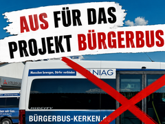 Aus für den Bürgerbus in Kerken