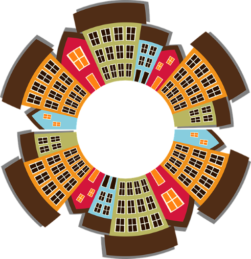 Bebauung  Alte Weberei an der "Kleine Bleiche" in Nieukerk