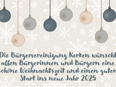 Frohe Weihnachten und ein glückliches neues Jahr!