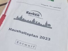 Haushaltsklausur 2023